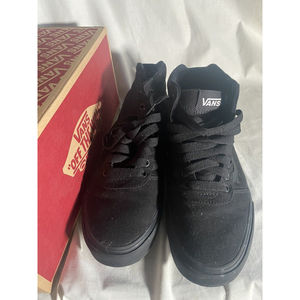 black vans high tops 9.5 EUC Shoes